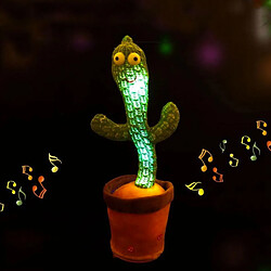 Avis Shop Story SHOP-STORY - CACTUS GRINGO : Peluche Cactus qui Danse, Chante et Répète