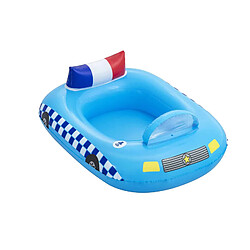 Bateau Gonflable Voiture Police Bestway 88x66x32 cm Son Sirène de Police à partir de 3 Ans