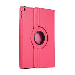 Avis Etui en PU litchi avec support rose pour Apple iPad 10.2 (2019)