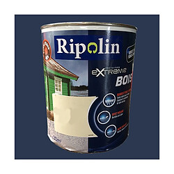 RIPOLIN Peinture Protection Extrême Bois Bleu marine RAL 5003