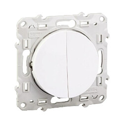 Acheter Schneider Electric bouton poussoir no 10 a - blanc - fixation par vis - schneider odace