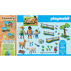 Playmobil® 71251 La Ferme Randonneurs et alpagas