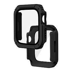 Avizar Protection Intégrale Verre Trempé Apple Watch Series 8 / 7 41mm Noir