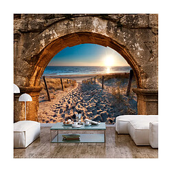 Artgeist Papier peint - Arch and Beach [350x245]