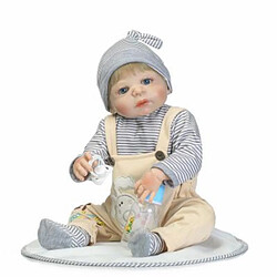 Universal Poupée bébé régénérée quai silicone souple 22/55 cm réaliste poupée jeune fille mariée.