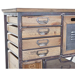 Avis Mendler Placard de pharmacien HWC-A43, commode, bois massif de sapin, vintage, style shabby 143x56x33cm