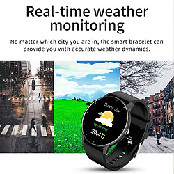 Universal Smartwatch Homme Full Touch Sport Fitness Watch Bluetooth pour Android IOS Smartwatch Homme + Boîte | Smartwatch (Noir) pas cher