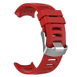 Avis Wewoo Bracelet pour montre connectée en silicone Smartwatch Garmin Forerunner 610 rouge