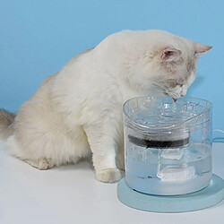 Universal Fontaine automatique d'eau pour chat avec robinet, distributeur d'eau pour chien, boisson de boisson transparente pour chat & 124 ; alimentation pour chien