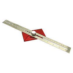 Règle D'angle D'outil de Règle de Mise En Page de Marqueur de Menuisier Polyvalente pour Le Travail Du Bois de Bricolage Outil de Mesure D'angle Préci