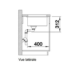 Acheter Blanco Evier à encastrer Sublime 700-U Tartufo 523449