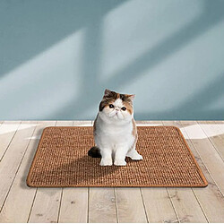 Tapis De Chat En Sisal Naturel, Tapis De Griffoir De Jeu De Protection L