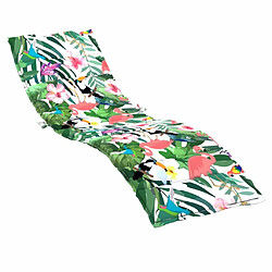 Maison Chic Coussin Confort | pouf | Coussin de chaise longue multicolore tissu oxford -GKD39596