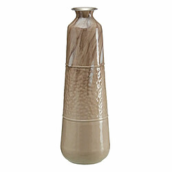 BigBuy Home Vase Beige Fer 28 x 28 x 84 cm