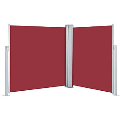 Acheter Maison Chic Auvent latéral rétractable de balcon | Store extérieur | Auvent solaire Rouge 160 x 600 cm -GKD58264