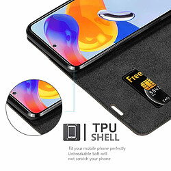 Cadorabo Coque Xiaomi RedMi NOTE 11 PRO 4G / 5G Etui en Brun pas cher