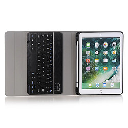 Acheter Wewoo A102B pour iPad 10.2 pouces 2019 ultra-mince étui en cuir Bluetooth détachable avec fonction Stand & Pen Slot Noir