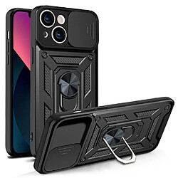 Coque en TPU avec béquille noir pour votre Apple iPhone 13 6.1 pouces