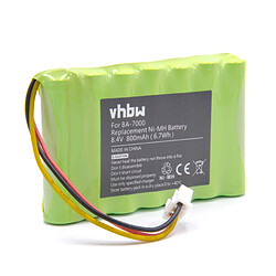 vhbw Batterie compatible avec Brother P-Touch PT7600, PT-7600 imprimante, scanner, imprimante d'étiquettes (800mAh, 8,4V, NiMH)