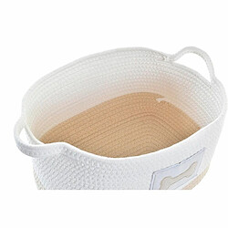 Avis Set de basket DKD Home Decor Coton (43 x 30 x 23 cm)