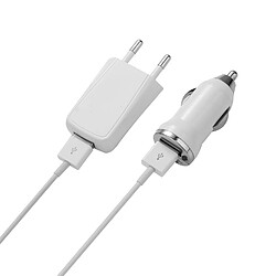 Platyne Kit 3 En 1 Avec Cable Usb Vers Lightning 2 Metres