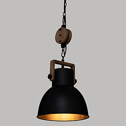 Atmosphera, Createur D'Interieur Suspension Métal Silas D23 Noir - ATMOSPHERA