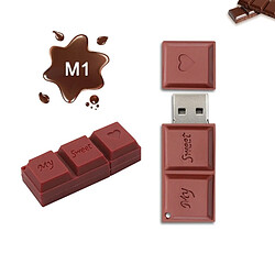 Wewoo Clé USB USB Creative Chocolate MicroDrive 128 Go USB 2.0 pas cher