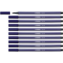 STABILO Stylo feutre Pen 68, bleu de Prusse ()