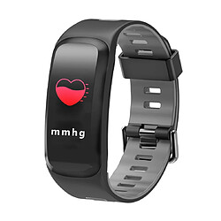 Wewoo Bracelet connecté F4 0,95 pouces Écran couleur IPS Smartwatch IP68 Étancherappel d'appel à l'assistance / surveillance de la fréquence cardiaque / de la pression artérielle / du sommeil / de l'oxygène dans