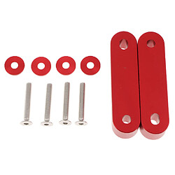 raccord universel hotte en alliage d'aluminium pratique adaptateur rehausse set kit rouge