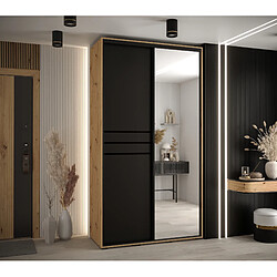 Abiks Meble Armoire Davos 11 À Portes Coulissantes 235,2/130/45 2 Portes