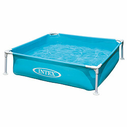 Piscine pour enfants Intex Mini Frame Bleu Carré 342 L 122 x 30 x 122 cm (3 Unités)