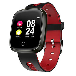 Wewoo DK03 1.0 pouces Bracelet intelligent à écran couleur TFT IP67 étanche, rappel d'appel de soutien / surveillance de la fréquence cardiaque / surveillance du sommeil / mode multisports (rouge)