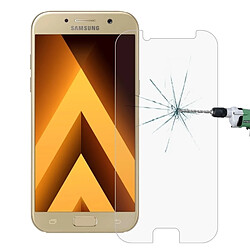 Wewoo Verre trempé pour Samsung Galaxy A3 2017 / A320 0.26mm 9H Surface Dureté 2.5D Antidéflagrant En Non-Plein écran Film