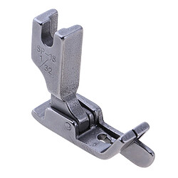 Pied presseur articulé pour machine à coudre industrielle avec guide droit sp-18 taille 6