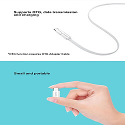 Avis Wewoo Adaptateur blanc pour Samsung Galaxy S8 & S8 + / LG G6 / Huawei P10 & P10 Plus / Xiaomi Mi6 & Max 2 et autres Smartphones, Taille: 21,6 x 11 x 5,5 mm AP52 USB-C / Type-C 3.1 à Micro USB Transmission de données de charge OTG