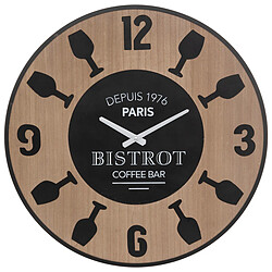 Atmosphera, Createur D'Interieur Horloge bistrot D57cm - ATMOSPHERA