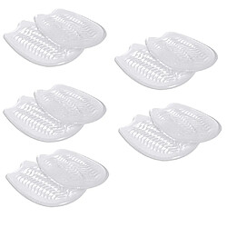 Acheter 5 Paires Coussinet Plantaire en Gel , Coussins de Pied Auto-adhésives Antidérapant Semelles Protection Pied Transparentes