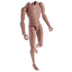 1: 6 Articulation à Rotule Flexible Nue Musclée 12 `` Figurine Masculine Body Doll DIY pas cher