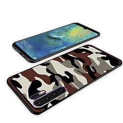 Avis Nxe Coque en TPU modèle camouflage hybride café pour votre Huawei P30 Pro