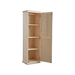 Aubry Gaspard Armoire en bois brut.