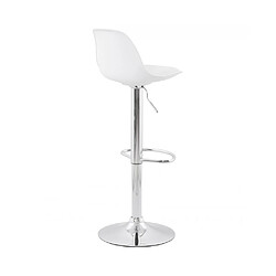 Acheter Kokoon Design Tabouret de bar design SUKI WHITE 39x42x104 cm