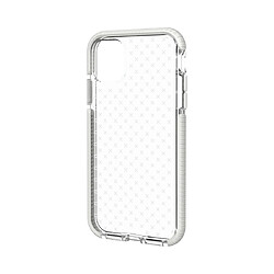 Avis Wewoo Coque Souple Pour iPhone 11 Grille Motif Antichoc Transparent TPU Housse de protection Blanc