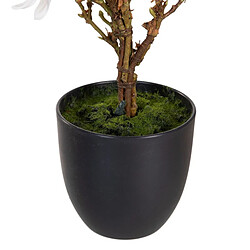 Avis BigBuy Home Plante décorative Polyester Polyéthylène Fer 30 x 30 x 60 cm Magnolia