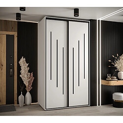 Abiks Meble Armoire DAVOS 8 À Portes Coulissantes 235,2/130/45 2 Portes