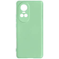 Avizar Coque pour Oppo Reno 10 et 10 Pro Semi-rigide Soft-touch avec Dragonne Vert