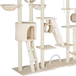 Acheter Tectake Arbre à Chat Snooky 261 cm - beige