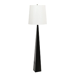 Elstead Lighting Lampadaire avec abat-jour conique, noir