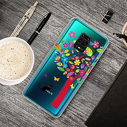 Coque en TPU impression de motif imd clair arbre coloré pour votre Xiaomi Redmi Note 9 Pro Max/Note 9 Pro/Note 9S