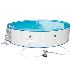 Bestway Ensemble de piscine Hydrium avec cadre en acier rond 460x90 cm